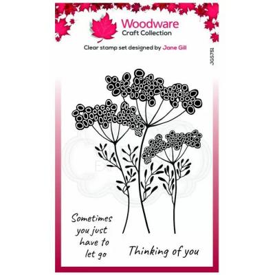 Creative Expressions Woodware Clear Stamps - Letting Go